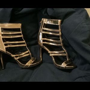 Charlotte Russe Caged Sandal